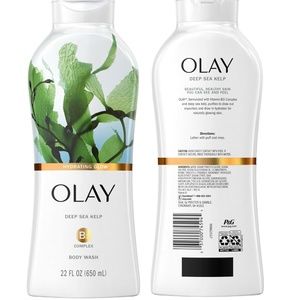 2X Olay Deep Sea Kelp Body Wash Two 22oz Each